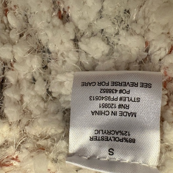 Hippie Rose Cozy Cream Hooded Cardigan With Pockets - Picture 4 of 4